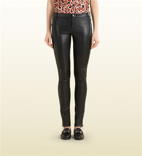 gucci leather leggings|gucci leggings for men.